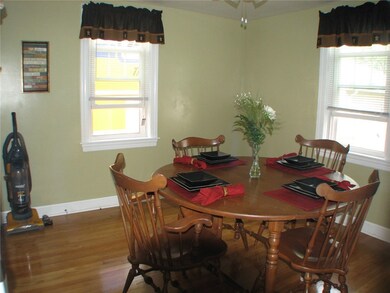 1st floor bedroom currently used as dining room