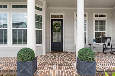 A welcoming front porch greets you!