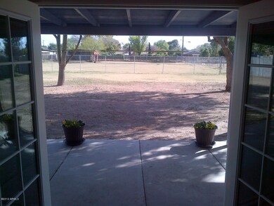 French Doors to the Huge Barkyard
