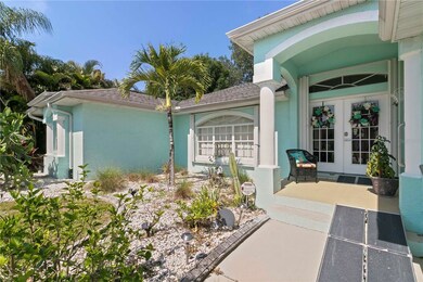 Enjoy the front porch and double door entry into t