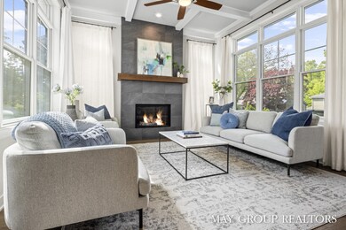 Living Area with Fireplace