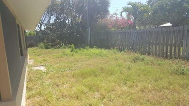 FENCED BACK YARD