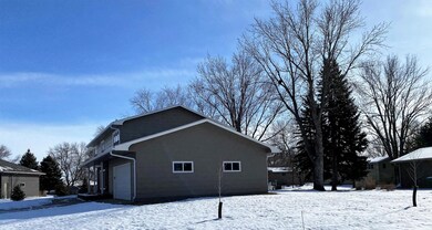 West side of house