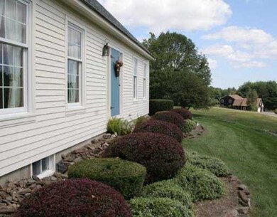 Exterior Front. Mature landscaping...