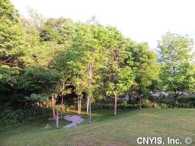 Exterior Back Backyard and wooded area during the 