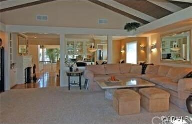 Living Room looking to dining room and kitchen