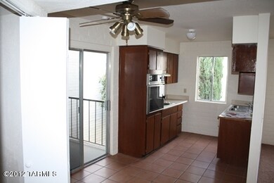Kitchen/Dining area open to balcony
