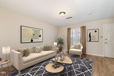 Virtually Staged Living Rm