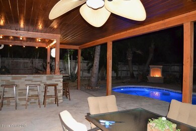 Cypress lined ceiling