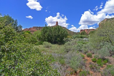 Gently sloping lot