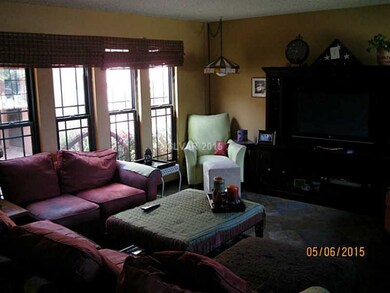 Living Room. View from the front door. The outdoor