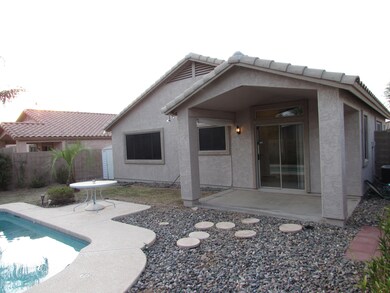 Covered patio.
