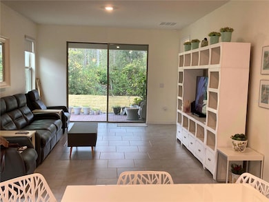 View Looking Into Family Room from Kitchen/Dining Area