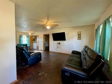 Front door opens into living area.