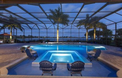 Twilight pool