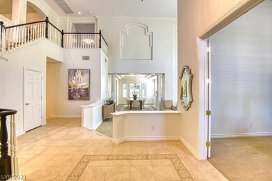 Grand entry with soaring ceilings!