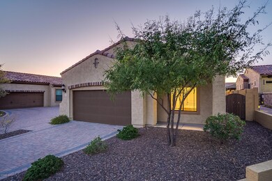 Front Elevation at Twilight