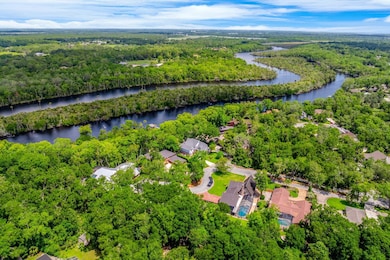 Enjoy total privacy on your 1.31 acre cul-de-sac lot.