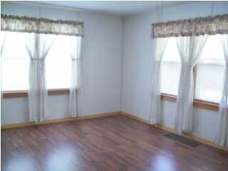 Living Room - New Dark Laminate Flooring
