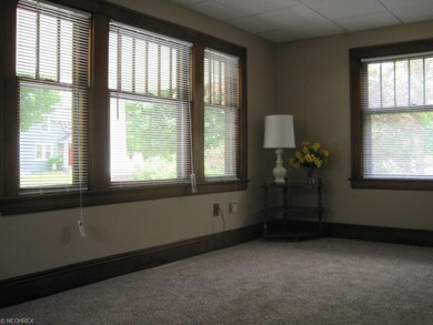 .....dark woodwork and molding are striking with n