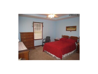 Master bedroom with private full bath.
