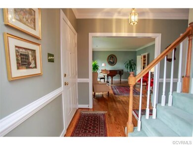 Foyer looking into Formal Living Room
