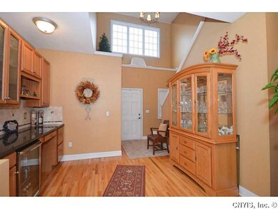 Foyer Hardwood Floors through out the lower level