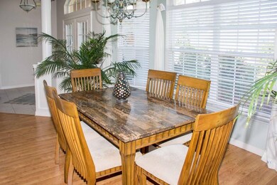 Another view of the dining area.