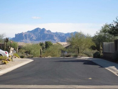VIEW OF SUPERSTITIONS FROM RAISED SPA