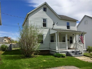 Front Exterior with open font porch.
