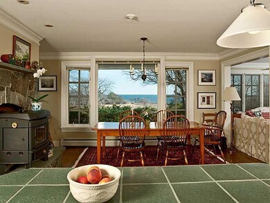 Kitchen. Great views of the ocean...