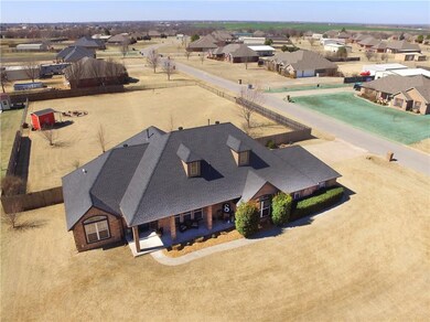 Almost 1 acre in a great neighborhood sitting on a