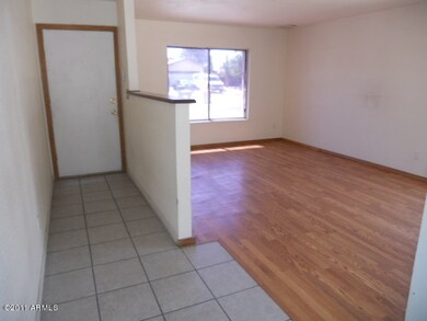 Front entry & living room