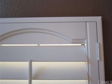 Detail of plantation shutters.