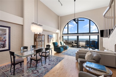 Spectacular beachfront views from main living spac