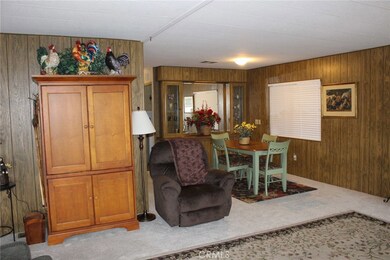 View of the dining room as seen from the living room.