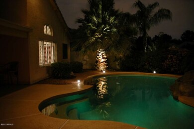 Pool at nite