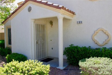 Front door of Unit #104