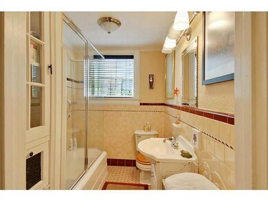 Photo. Master Bath with glass enclosed shower