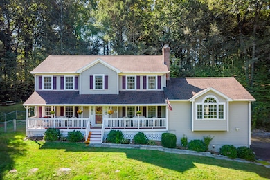 View of the front of the house