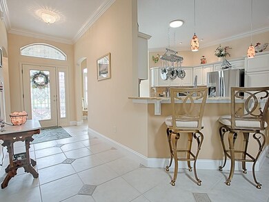 NOTICE THE GORGEOUS TILE FLOORING WITH MEDALLIONS 