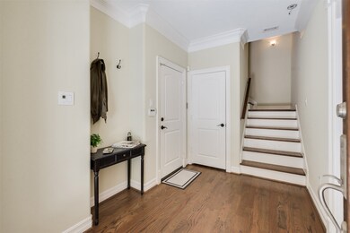 A spacious entry way allows you to easily welcome