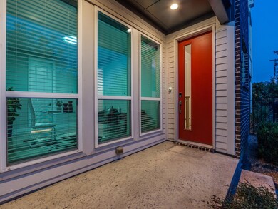 Entrance to property with a patio area
