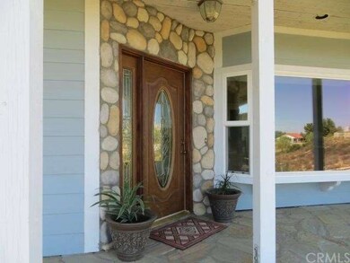 Beautiful Front Door with Leaded Glass