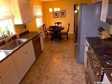 Kitchen Recent remodel, very wide galley w/ good w