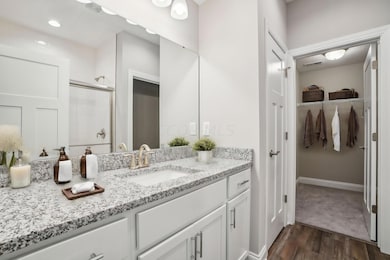 Icon Master Bath staged