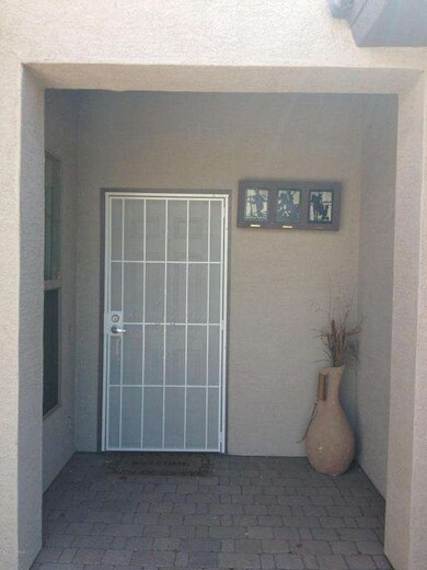 SECURITY DOOR AT FRONT ENTRANCE