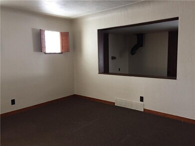 Living Room. Large living room sits between dining