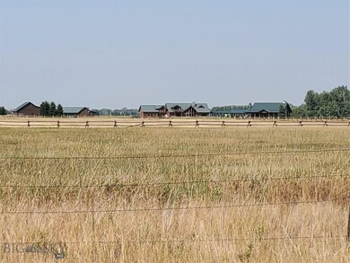 The land between the wire fence and the jack leg f