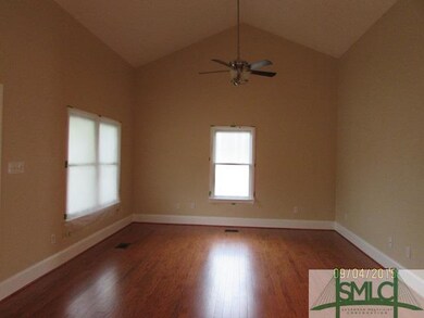 Living room  with high ceilings, engineered hardwo